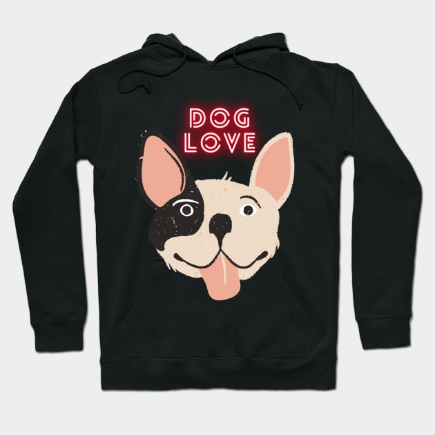 Love dog my family Hoodie by MeKong